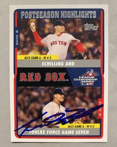Boston Red Sox - Keith Foulke Autograph 2004 Topps World Series Box Set #48 - Bild 1 von 2