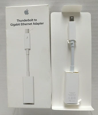 APPLE THUNDERBOLT TO GIGABIT ETHERNET ADAPTER - WHITE - Image 1 of 4