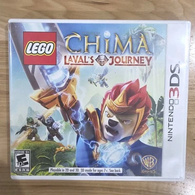 LEGO Legends of Chima Lavals Journey (Nintendo 3DS, 2013) Completo En Caja Foto 1 de 4