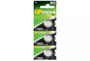 3 x GP Lithium CR2032 DL2032 CR 2032 3V Coin Cell Batteries - Picture 1 of 2