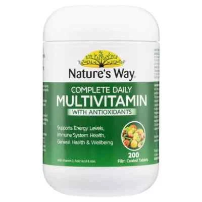Best Price Nature’s Way Complete Daily Multivitamin 200 Tablets - image 1 of 3