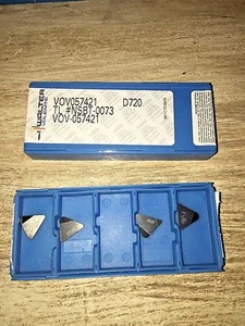 WALTER VALENIT HARTMETALLEINSÄTZE BESTÜCKT MENGE 4 VOV057421 D720 TL #NSBT-0073 - Bild 1 von 1