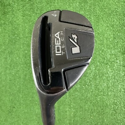 READ Adams Idea Tech V4 Black 4 Hybrid 4H Regular Flex Left Handed 37.75” - Image 1 of 4