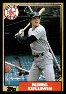 Marc Sullivan 1987 Topps #66 Boston Red Sox