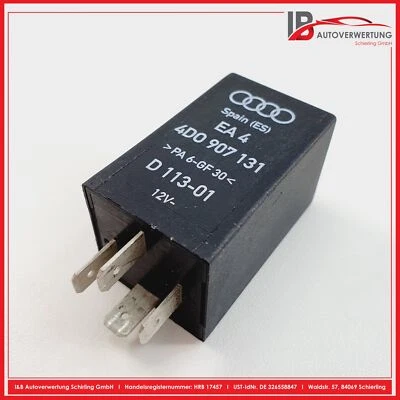 AUDI A4 AVANT (8D5, B5) 1.6 Centralina Luce Interna Relè 4D0907131 D113-01 - Immagine 1 di 3