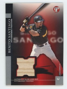 Benito Santiago 2005 Topps Pristine Base Uncommon Bat /500 #174 Pittsburgh
