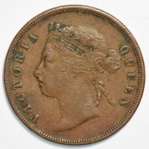 Straits Settlements 1888 Cent 298562 combine shipping - Picture 1 of 2