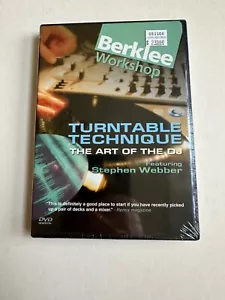 Berklee giradischi tecnica arte del dj dvd 2 ore. Imparare a graffiare Numark - Foto 1 di 2