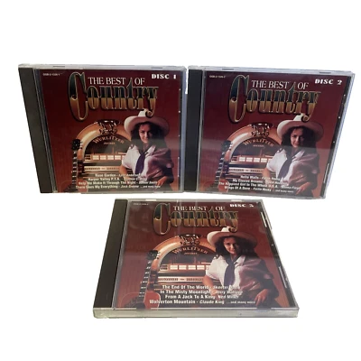 Various The Best Of Country (CD x 3, 1997) Madacy Entertainment OSB2 1326 VG+ - Image 1 of 4