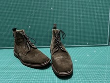Loake 1880 Burford Brown Suede Boots Men's UK10