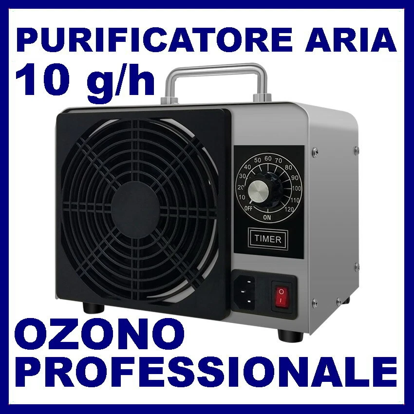 DEPURATORE ARIA PURIFICATORE SANIFICAZIONE AD OZONO PROFESSIONALE - IGIENIZZANTE - Immagine 1 di 3