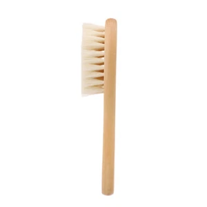 2pcs/Set Hair Brush Comb Natural Wool Wooden Hairbrush Infant Y1N6 - Picture 1 of 5