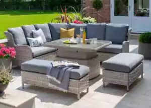 Wroxham Garden Rattan Furniture By Norfolk Leisure  Handpicked Lounge or Dining - Picture 1 of 22