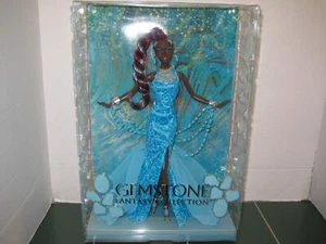 Barbie Exclusiva Muñeca Turquesa Piedras Preciosas Etiqueta Dorada Fantasía Colección SELLADA - Imagen 1 de 1
