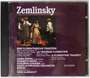 ZEMLINSKY / RSO BERLIN / GERD ALBRECHT A Florentine Tragedy CD 1985 OOP Germany - Picture 1 of 4