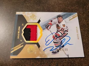2013-14 SP Authentic - Doug Wilson - Limited Patch Auto 020/100 - Picture 1 of 2