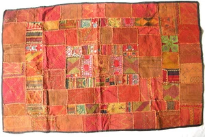 5 STÜCK GROSSHANDEL MENGE INDIEN PERLEN KUTCH SPIEGEL GOBELIN WANDBEHANG 60"X 40" - Bild 1 von 12