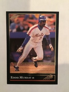 Eddie Murray 1992 Leaf Black Gold Parallel #396 New York Mets HOF
