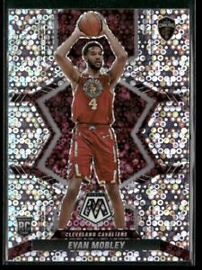 2021-22 Panini Mosaic Evan Mobley #201 FAST BREAK SILVER RC Cleveland Cavaliers
