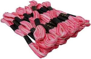 Anchor Threads Hand Embroidery Thread Strand Cross Stitch Skeins Floss Pink - Picture 1 of 8