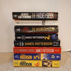 James Patterson Lot of 13 Paperbacks(5 Woman's Murder Club) Crime Drama Thriller - Bild 1 von 8