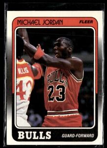 1988-89 Fleer Michael Jordan Chicago Bulls #17