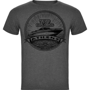 Ocean Boat T-shirt / Yacht  Boating Yachting Captain Skipper Sea Travel Greece 1 - Picture 1 of 15