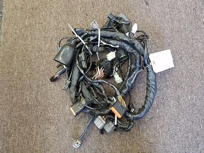 Chicote de fios principal usado de fábrica fabricante de equipamento original Kawasaki Ninja EX650R 2009 2010 2011 - Imagem 1 de 4