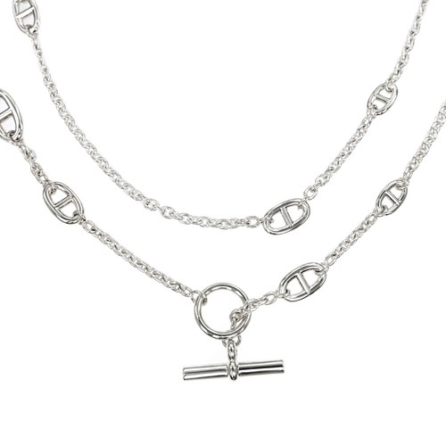 HERMÈS HERMES Collana Catena d'Ancora Farandola 160 AG925 P0017675