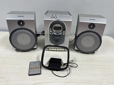 Philips MC138 AM/FM RadioCassette CD Player MicroSystem W/Remote(CD Not Working) - Image 1 of 4
