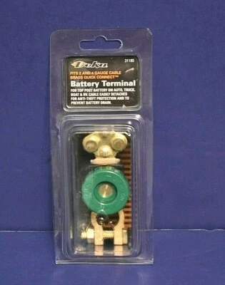 Brass Battery Quick Disconnect Switch Link For Cable Terminal End Replacement - Image 1 of 4