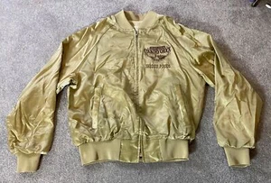 Vintage King Louie Pro Fit Shedds Country Crock Bomber Jacket Large - Picture 1 of 12