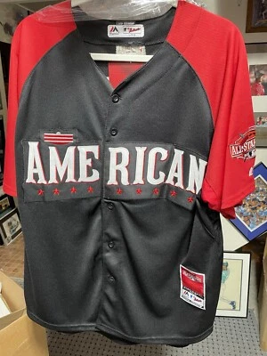 Griffey Jr  2015 A S Game Majestic Jersey Size L W/ Tags. 50% Off Tees/Hats! - Image 1 of 4