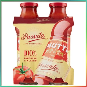 Mutti Passata di Pomodoro 2x400g-Pomodori Italiani 100%-Senza pelle e semi - Foto 1 di 8