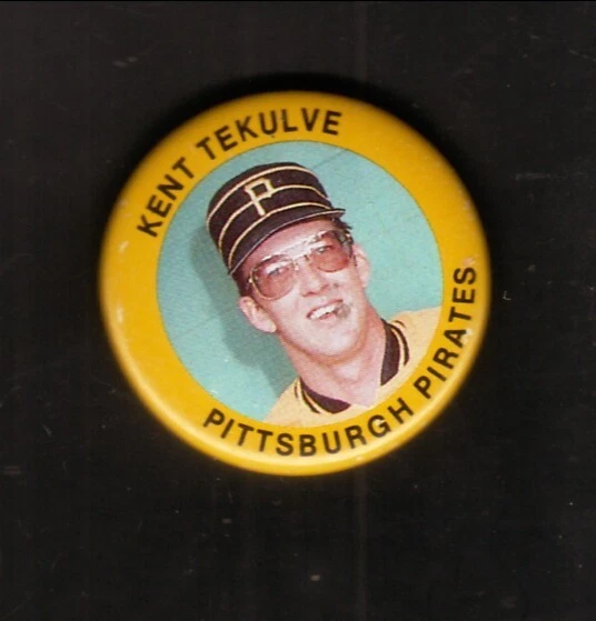 Kent Tekulve Pittsburgh Pirates 1985 Fun Foods Pin - Image 1 of 1