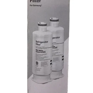 Filtro de agua Best Buy Essentials NSF 42/53 para refrigeradores Samsung (paquete de 2) - Imagen 1 de 6
