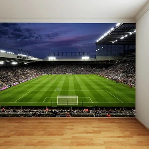 Newcastle United Football Club - Stadion Nacht Spiel vollständige Fototapete - Bild 1 von 4