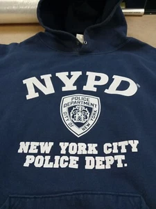 Official NYPD PULLOVER XL HOODIE  LIKEONEW  50" CHEST - Picture 1 of 6