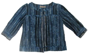 Choices Damen Jacke mittelblau mit Verzierungen - Bild 1 von 6