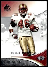 2006 SP Authentic Delanie Walker Rookie 1391/1399 San Francisco 49ers #141 R67