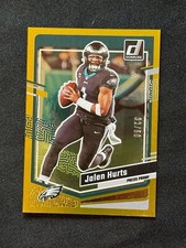 2023 Panini Donruss Football Jalen Hurts #244 GOLD PRESS PROOF /50-Eagles