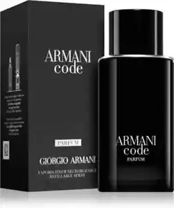 Giorgio Armani Armani Code Parfum 75 ml nachfüllbar Herrenduft - Bild 1 von 1