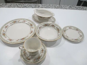 Vintage Noritake Ivory China HOMAGE (5 Piece) 6 Place Settings+gravy, Japan - Picture 1 of 9