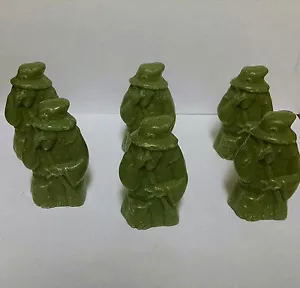 6 Green Halloween Witches Decorative Soaps - Picture 1 of 3