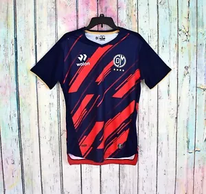 Men's Walon Deportivo Municipal Peru Alterno Jersey 2022 MEDIUM Azul/Rojo NWT - Picture 1 of 14