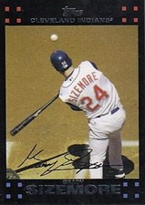 2007 Topps Red Back #186 Grady Sizemore Cleveland Indians