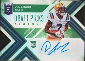 2018 Panini Elite Die-Cut /5 Rookie Auto D.J. Chark Jr. RC LSU Tigers eBay 1/1 - Picture 1 of 2