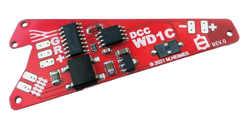 HEIMES WD1C Weichendecoder DCC passend für Märklin / Trix C-Gleis Weichen  - Bild 1 von 2