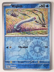 REVERSE HOLO Wiglett 052/182 NM / M - Paradox Rift Pokemon Card Tomokazu Komiya - Picture 1 of 3