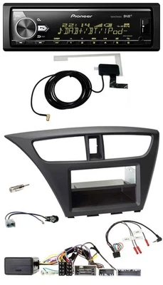 Pioneer Bluetooth DAB USB Lenkrad Autoradio für Honda Civic (ab 2012) - Bild 1 von 4